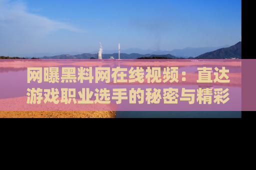 网曝黑料网在线视频：直达游戏职业选手的秘密与精彩动漫片段！