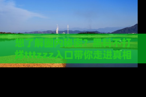 想了解圈内秘密？黑料不打烊tttzzz入口带你走进真相世界，赶紧浏览网址！
