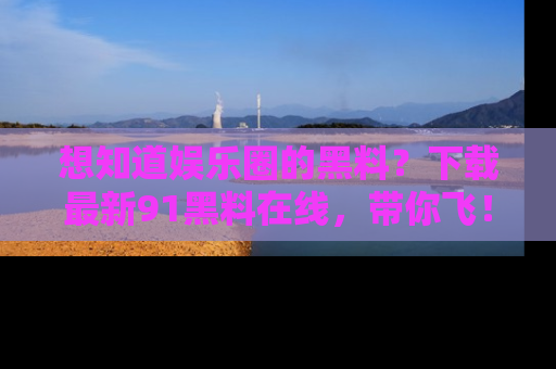 想知道娱乐圈的黑料？下载最新91黑料在线，带你飞！