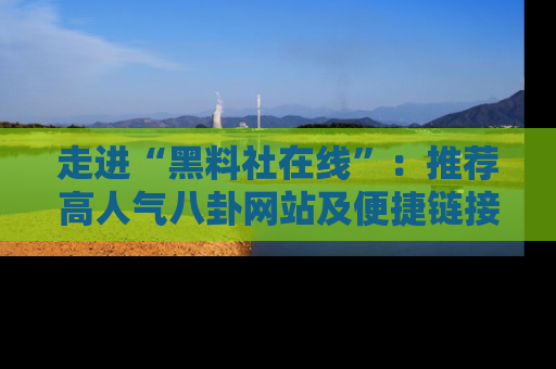 走进“黑料社在线”：推荐高人气八卦网站及便捷链接的全面指南