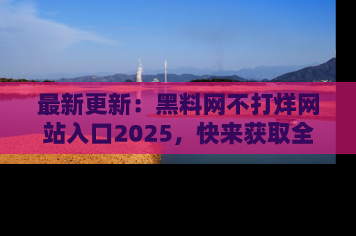 最新更新:黑料网不打烊网站入口2025,快来获取全新链接和网址!